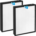 LEVOIT Vital 200S Replacement Filter - 3-in-1 True HEPA & Activated Carbon Filter | 2 Pack, White