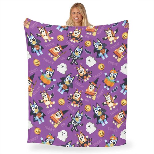 Northwest Bluey Silk Touch Throw Blanket, 50" x 70", Pup Tricks