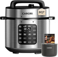 Instant Pot 9-in-1 Electric Pressure Cooker - 1000W Multi-Cooker with IMD Touchscreen, 8 Qt Silver