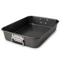 Tiawudi Lasagna Pan with Handles, 15x10x3 Inch Bakeware for Oven, Nonstick Rectangular Roasting Pan, Deep Baking Dish for Cake and Brownie, Heavy Duty