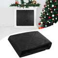 Magnetic Fireplace Cover Blanket Draft Stopper 45*34in Brick Fireplace Screen Insulation Cover Chimney Cold Air Blocker with Strong Magnet Hook-and-Loop Fasteners for Winter Iron Frame Stops Heat Loss