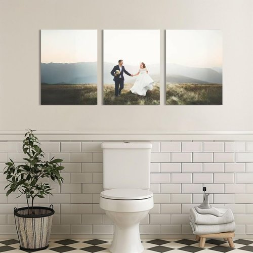 Canvas Prints | Custom Triptych Poster - Unframed 12x16 Set of 3 - Turn Your Photos Into Stunning Wall Art