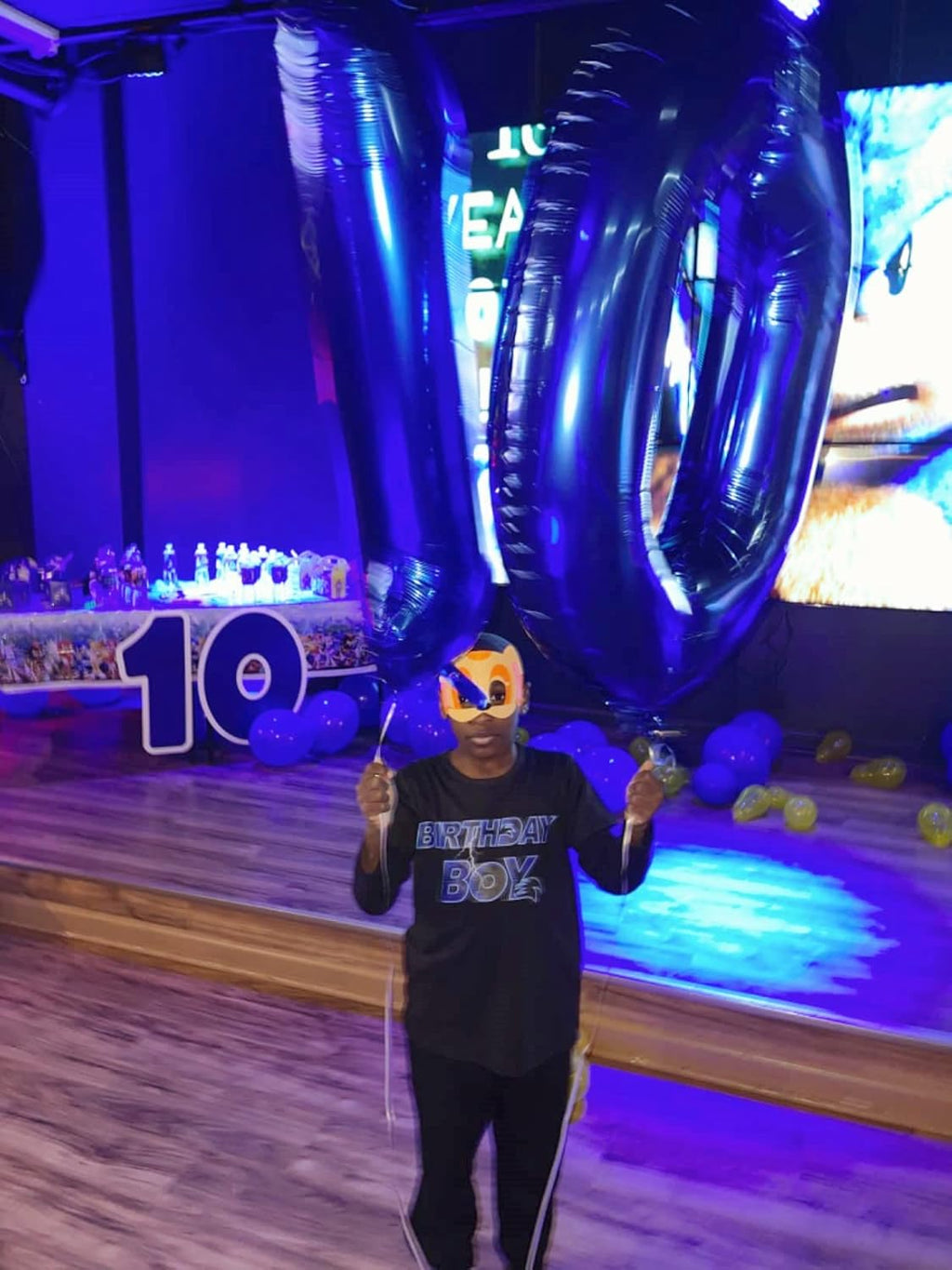 Number 0 Balloons - 40 Inch Navy Blue Birthday Decorations for Milestone Events | Perfect for Ages 10-60