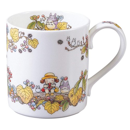 Noritake T97265/4660-5 Noritake Mug, 400cc, My Neighbor Totoro, Gagami, Microwave Safe, 1 Piece, Bone China