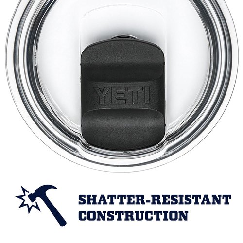 YETI Rambler Stackable Pint, Vacuum Insulated, Stainless Steel with MagSlider Lid, Reef Blue