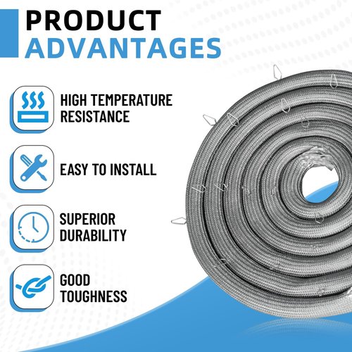 W10162384 WPW10162384 Oven Door Gasket Seal Compatible with Whirlpool Maytag KitchenAid Jenn-Air Amana Replaces 7201P046-60 1469016 AP6016005 PS11749287 EAP11749287