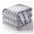 Heated Blanket Queen Size with Dual Control, Electric Blanket Double-Layer Flannel, Heating Blanket with 8 Heating Levels & 10 Hours Auto-Off Machine Washable, ETL Certification , ( 84" x 90")
