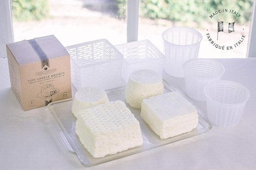 Cheesemaking Molds | Ricotta Cheese Draining Baskets - Authentic Italian Craftsmanship