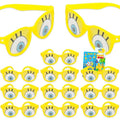 Spongebob Party Favor Glasses for Kids - Bundle with 12 Character Sunglasses for Dress Up Parties Plus Stickers, More | Spongebob Squarepants Birthday Party Favors for Boys, Girls