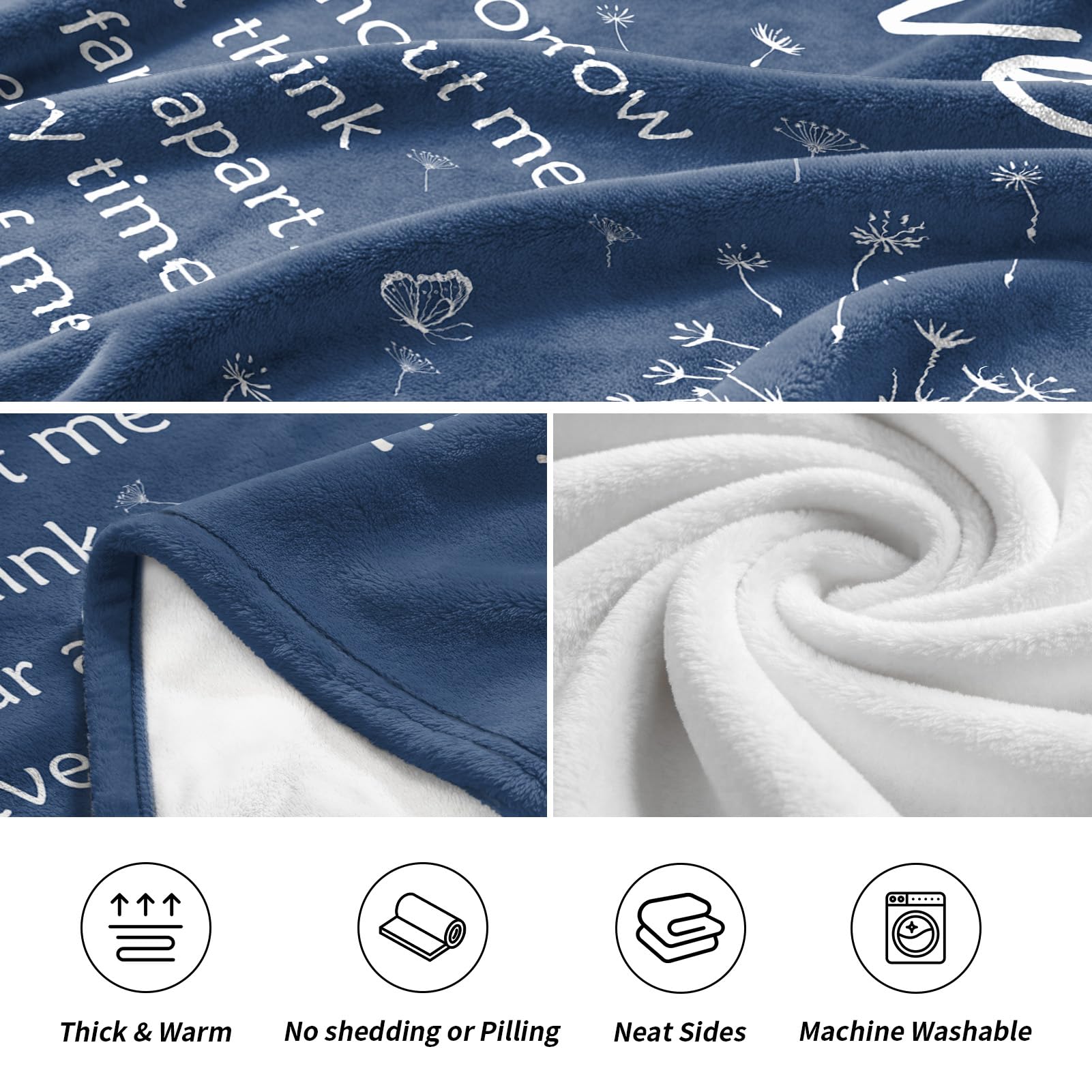 Glydein Sympathy Gifts for Loss of Loved One, Soft Flannel Memorial Blanket, Bereavement Gift Idea, Grief Sorry for Your Loss for Mom Dad Grandma Grandpa Sister - 50‘’ X 60‘’