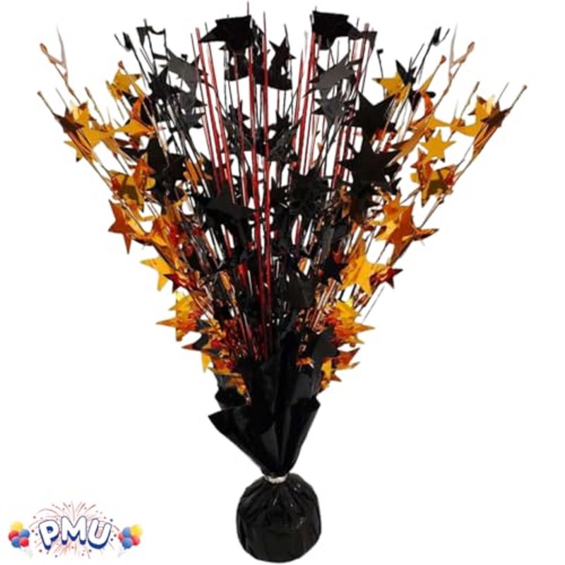 PMU Halloween Balloon Bouquet - 5pcs Scary Pumpkin Mylar Balloons Halloween Party Decoration