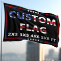 Custom Flag 3x5 Ft - Double-Sided Outdoor Design | Personalize with Your Text, Photo, or Logo