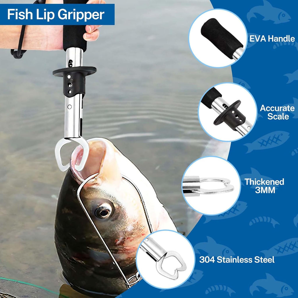 Skiennix Fishing Advent Calendar 2025 - 24-Day Countdown with Tools, Lures & Accessories | Perfect Xmas Gift for Men & Teens