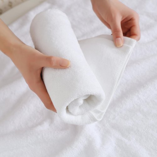 Towels Pack of 1 Bath Towels 27 x 55 Inches, White Soft Cotton Terry Towel with Quick Dry & Highly Absorbent, Perfect Extra Large Bathroom Shower Towels (White, 27 x 55 inch - 1 Pack)