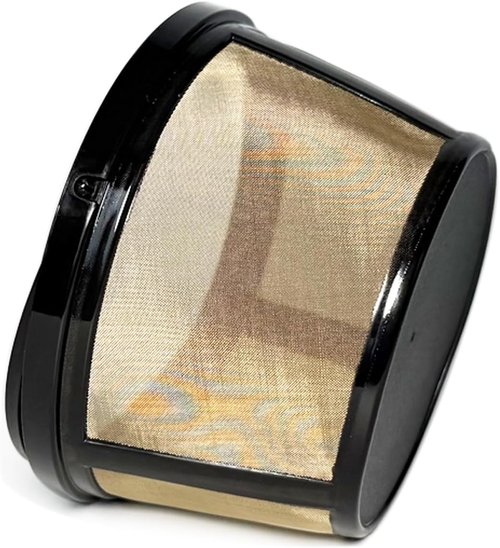 Mr. Coffee Gold Reusable Coffee Filter - 2-Pack for 8-12 Cup Machines | Compatible with Black & Decker