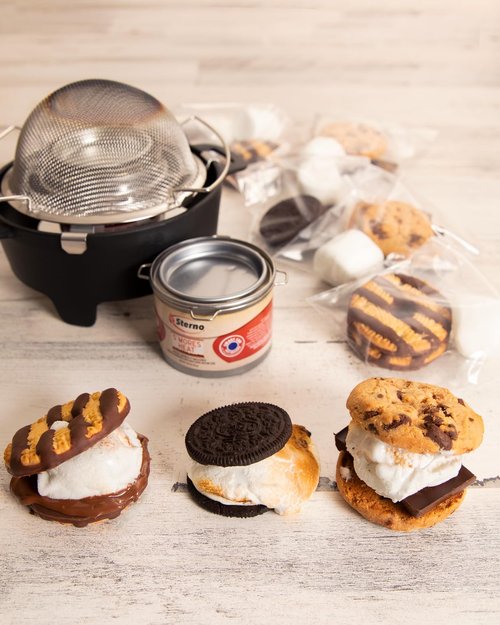 Sterno S'mores Heat Ethanol Fuel Can (6-Pack) - Ethanol Gel Cans with 45-Minute Burn Time, Chafing Dish Gel Fuel Cans for Fire Bowls, Food Warmers, Fondue, & Buffet Kits