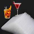 [500 Pcs] 5 Inch Clear Drinking Straws - 0.24'' Diameter Disposable Plastic Straw for Coffee and Cocktail, Short Straws for Bar,Cafe,Club,Kitchen