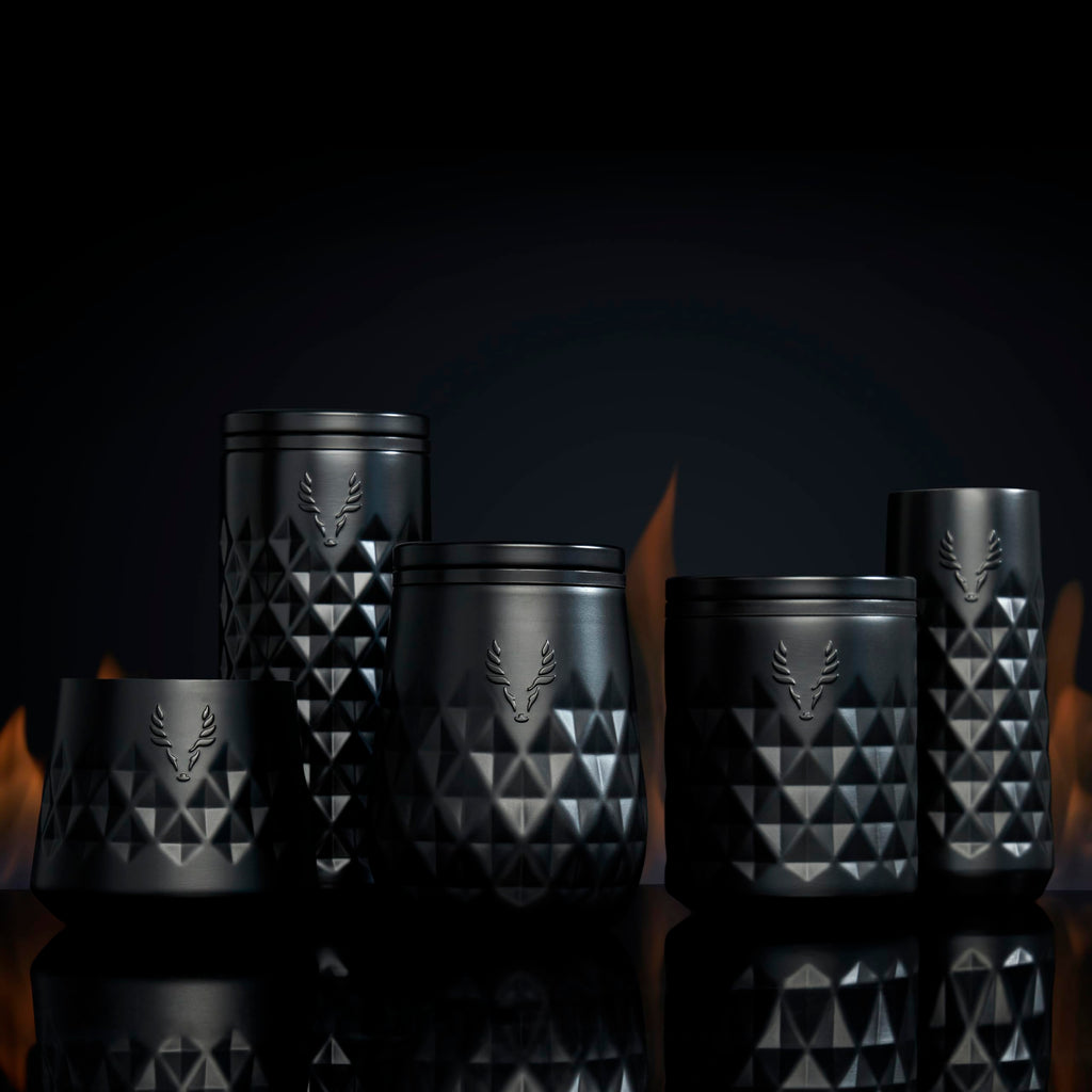 Viski Paragon Stainless Steel Whiskey Taster Tumbler Cup, Insulated Ceramic Lined Metal Cocktail Glass for Patio, Outdoor Party, Wedding Gifts, Drink Lover Gifts, 8 oz, Set of 1, Obsidian Black