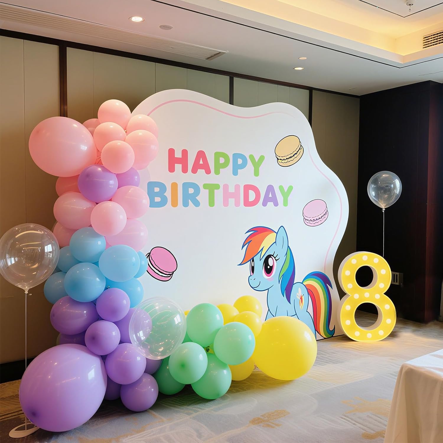 Skiennix 12-Inch Pastel Balloons - 100 Assorted Macaron Latex Party Balloons for Celebrations
