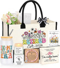 Retirement Gift for Woman 2026, Teacher Coworker Mom Grandma Retirement Gifts for Women Set of 6