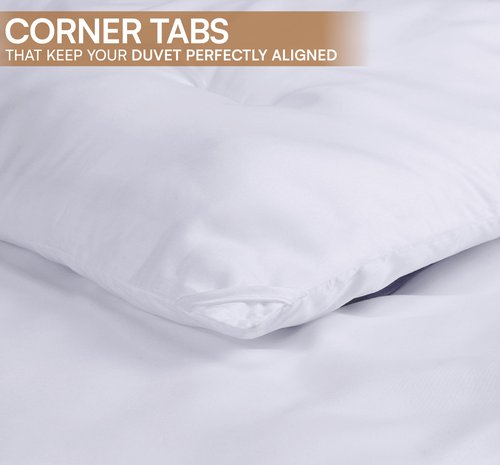 Utopia Bedding Comforters Queen Size, All Season Duvet Insert, Down Alternative Queen Comforter with Corner Tabs, Machine Washable Bed Comforter 88 x 88 Inches (White)