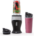 Ninja Fit Compact Personal Blender - Portable Smoothie Maker with (2) 16-oz To-Go Cups | 700 Watts | Black