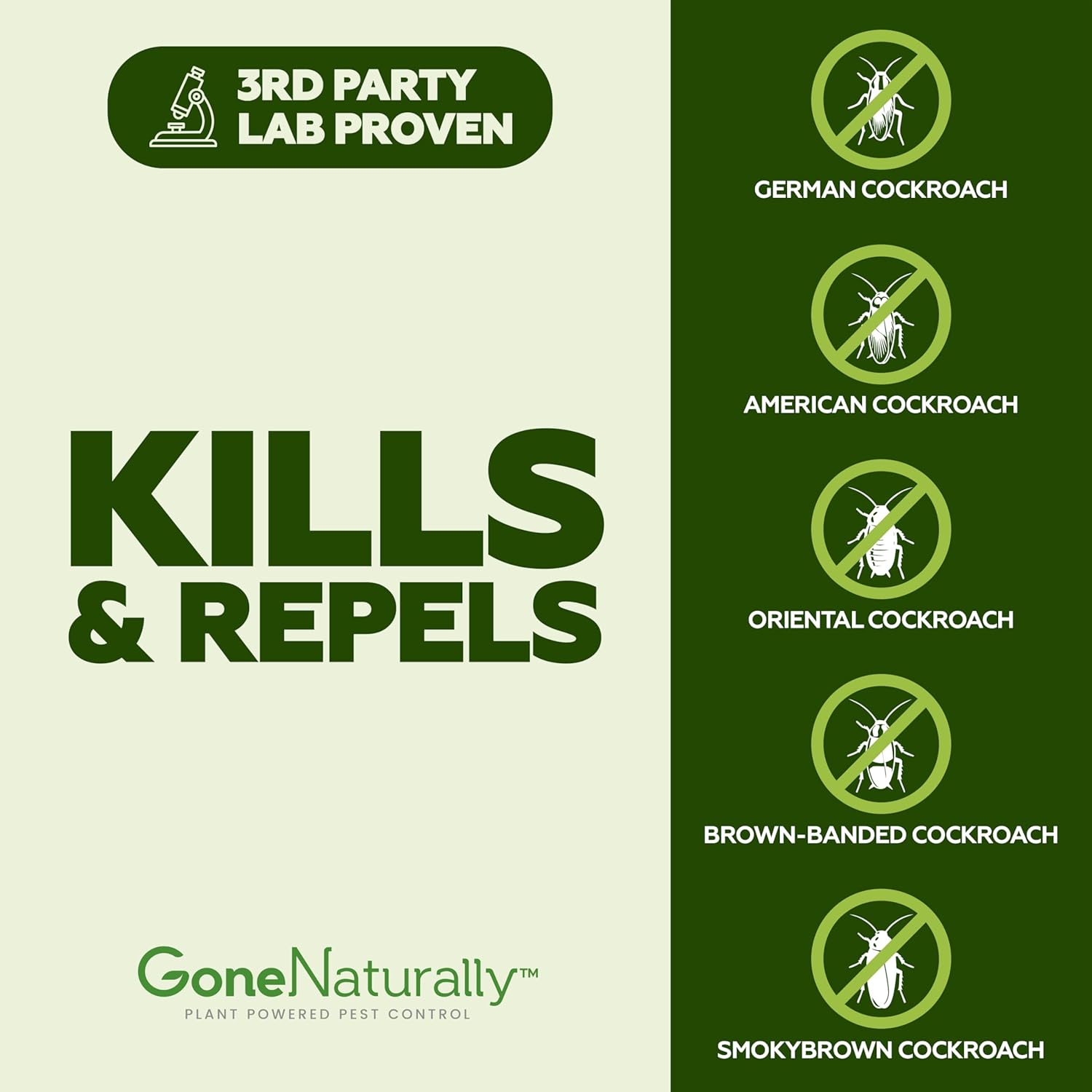 Roach Killer - Peppermint Oil Spray for Indoor & Outdoor Use | Safe Pest Control for Kids & Pets (16oz)