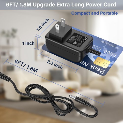 30V Vacuum Cleaner Replacement for Fabuletta FSV101 25.9V Cordless Stick Vacuum, Power Cord AC Adapter for Fabuletta FSV001 FSV 101 FSV 001 25.9VDC 2200mAh 24Kpa 250W Lithium ion Battery Vacuum