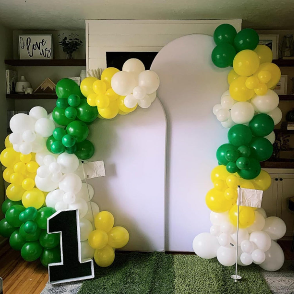 Awenztech Green Balloons - 12 Inch Latex Balloons | 50 Pack for Birthday, Baby Shower & Party Decor