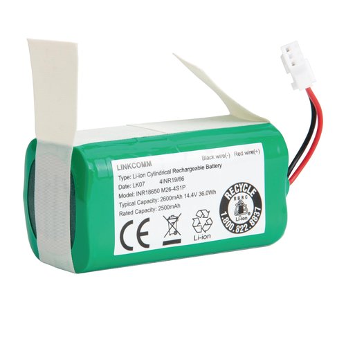 LINKCOMM Battery Replacement for Ecovacs Deebot N79S N79W N79 N79SE DN622 DN622.11 DN622.31 600 601 661 665 710 711 DO3G DO3G.12 DO3G.23 Robot Vacuum