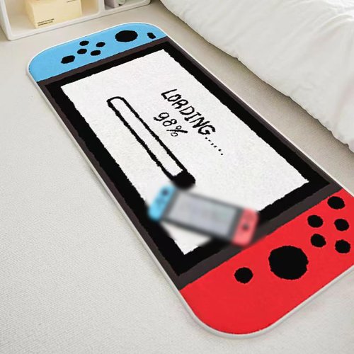 Anime Gaming Rug Anime Carpet Game Kids Rugs for Bedroom Aesthetic Soft Carpet Decorative Rug for Indoor Outdoor 59 * 24in (3)