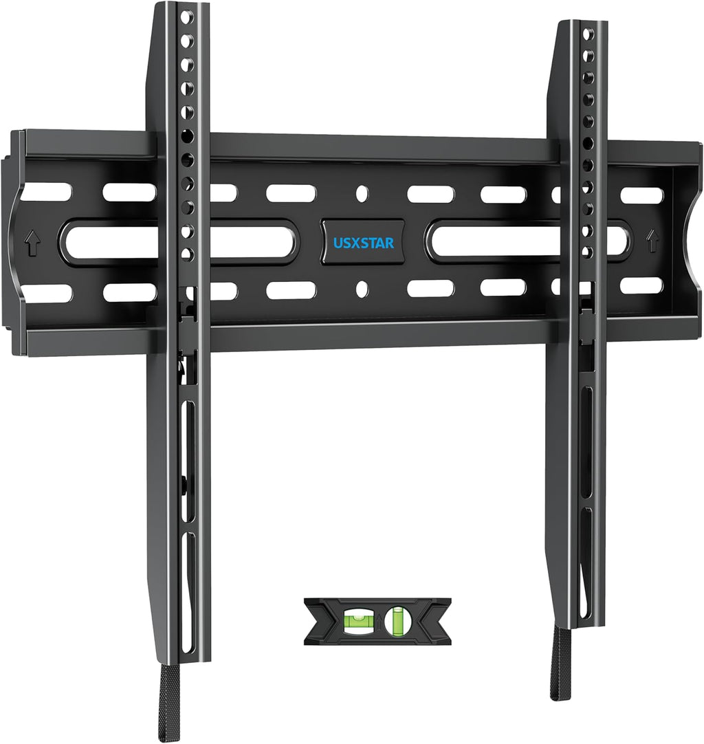 USX STAR Fixed TV Wall Mount - Ultra Slim Design for 26-60 Inch Screens | Quick Release Lock, Max VESA 400x400mm, Supports 99 lbs