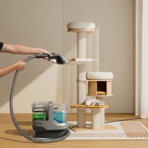 Couch & Upholstery Cleaner Machine, Portable Carpet Cleaner Machine with 17KPa Powerful Suction, Small Handheld Carpet Shampooer for Deep Cleaning Car Seat, Sofa, Furniture, Rug, Spot & Pet Mess