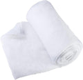 Pretex Artificial Snow Roll - Large Fluff for Christmas Village Displays | 94"x31" Thick White Blanket for Holiday Décor