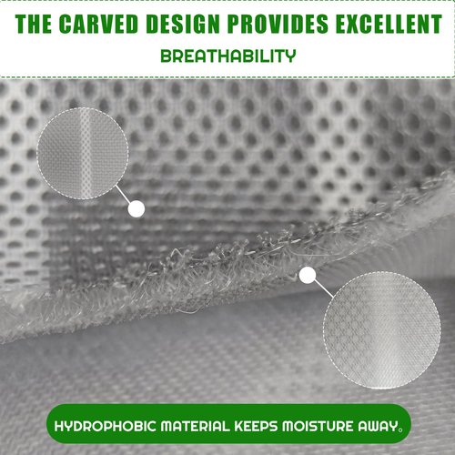 Mattress Underlay 79" L x 59" RV Under Mattress Ventilation Air Meshfiber Under Mattress Pad for RV Boat Camper Creating The Bed Air Dry and Flow