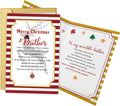Chenive | Merry Christmas Card for Brothers - Heartfelt Holiday Greeting for Friends & Family