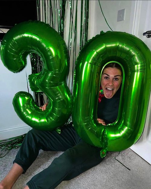 Green Number Balloons - 40 Inch 0 Number Balloons for Birthday Decorations | St. Patrick's Day Party Supplies