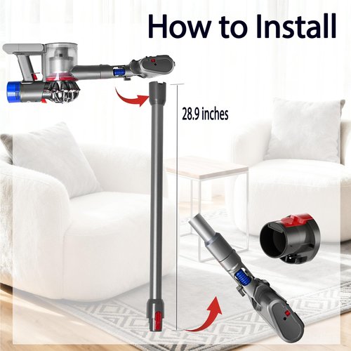 Wand Tube Replacement Compatible with Wand Tube for Dyson V7 V8 V10 V11 V15 Cordless Vacuum, Premium Quick-release replacement stick Accessory