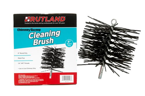 Rutland Products 16908 8-Inch Poly Chimney Cleaning Brush