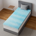 Novilla Twin Memory Foam Mattress Topper - 3 Inch Cooling Gel Infused for Pressure Relief & Comfort