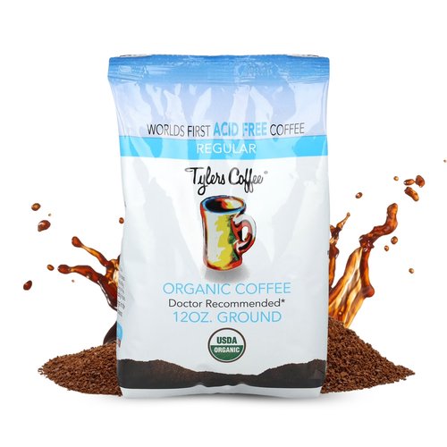 Tyler’s Ground Coffee - 100% Arabica Full Flavor 12 oz (Pack of 2)
