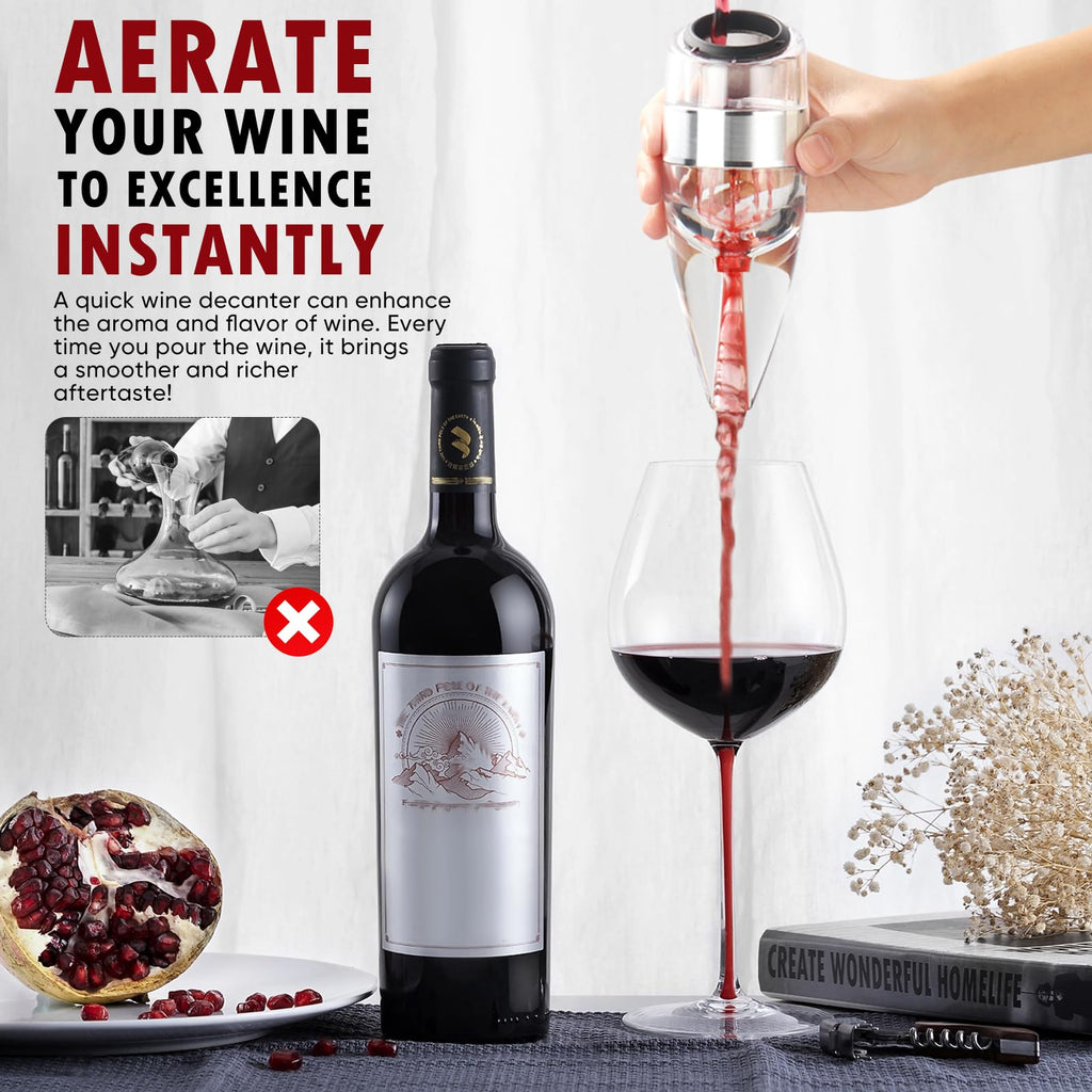 D&Slifei Wine Aerator Pourer Instant Decanter