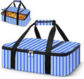 Coobiiya Insulated Casserole Carrier - Thermal Lunch Bag Keeps Food Hot or Cold | Fits 9" x 13" Baking Dish