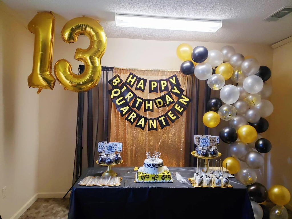 Number 6 Balloon - 40 Inch Gold Birthday Decoration for Men & Women | Perfect for 6th Birthday Parties