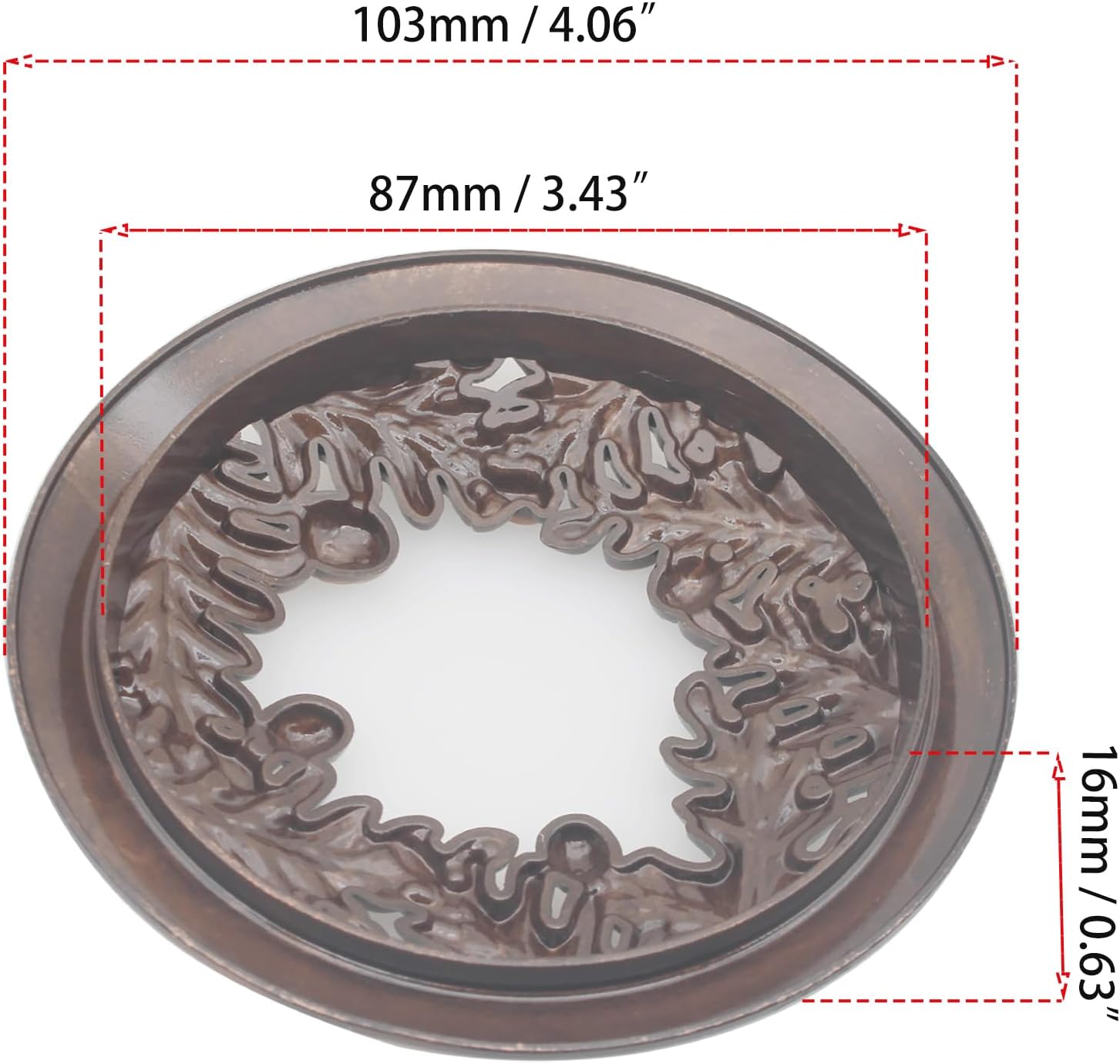 Skiennix Lid Jar Candle Topper - Metal Cover for Even Burning | Perfect Gift for Candle Lovers (1pc)