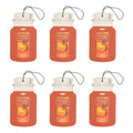 Yankee Candle Paper Car Jar, Spiced Pumpkin (Pack of 6)