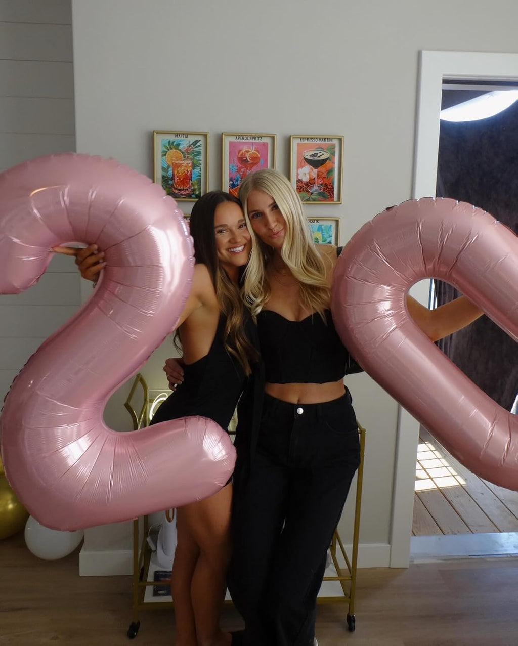 Pearlescent Pink Number Balloon | 40 Inch 0 Balloon for Birthday Decorations & Party Supplies