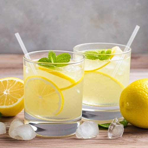 [500 Pcs] 5 Inch Clear Drinking Straws - 0.24'' Diameter Disposable Plastic Straw for Coffee and Cocktail, Short Straws for Bar,Cafe,Club,Kitchen