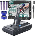 EGR V8 Battery Replacement for Dyson V8 Absolute | Includes 5 Filters & 3 Screws - Carbon Fiber