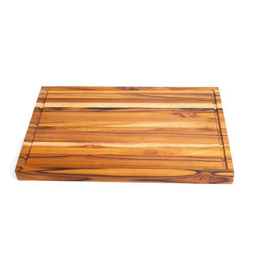 VONHOLZ Butcher Block Table Top, End Grain Wood Cutting Board, Butchers Block, Hardwood Cutting Board, Butcher Block Countertops, Teak Wood (19 x 12 x 1.2)